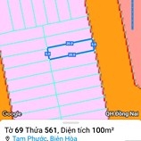 100m2 Thổ cư 100%, KDC Tín Nghĩa, phường Tam Phước, TP. Biên Hòa (561)