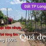 Góc 2 mặt tiền với 110m mặt tiền nhựa, 40m mặt tiền bê tông 8m, đất Full hồng, TP. Long Khánh cần bán (4BT-02)